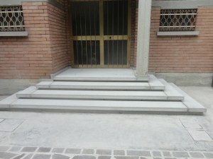 vista frontale