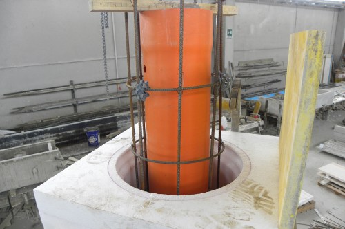 particolare armatura colonna